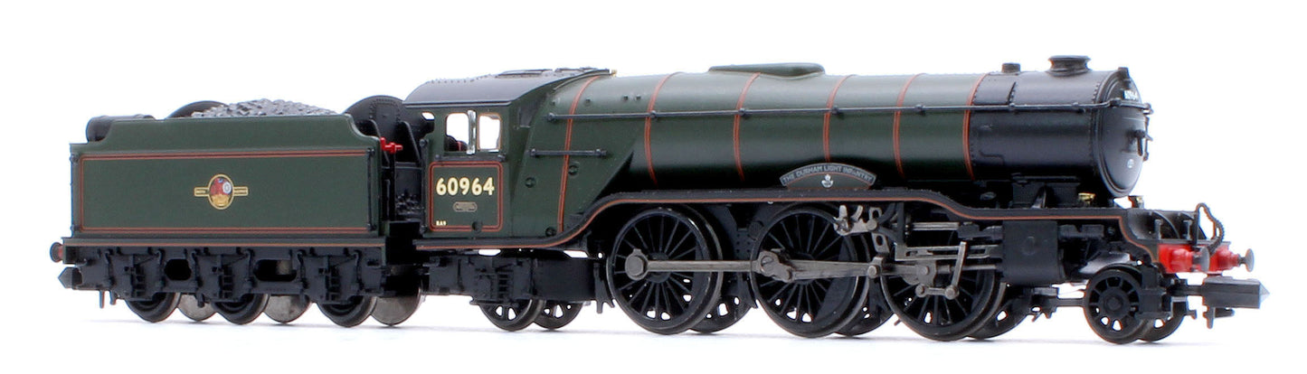 Pre-Owned 372-613SF LNER V2 60964 'Durham Light Infantry' BR Lined Green (Late Crest) Steam Locomotive - DCC Sound