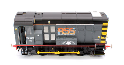 Class 08 08460 Railway Support Services (RSS) Spirit of the Oak Diesel Shunter Locomotive - DCC Fitted