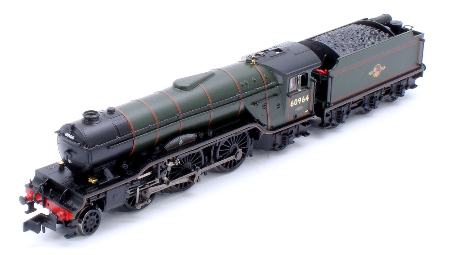 LNER V2 60964 'Durham Light Infantry' BR Lined Green (Late Crest) Steam Locomotive - DCC Sound
