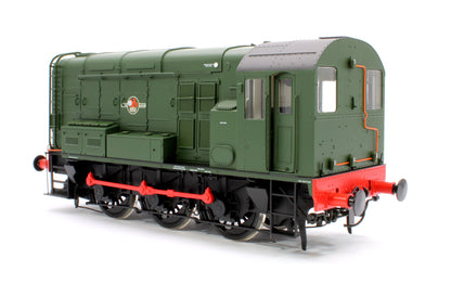 Class 08 BR Green Late Crest No Warning Panels Unnumbered Diesel Shunter Locomotive