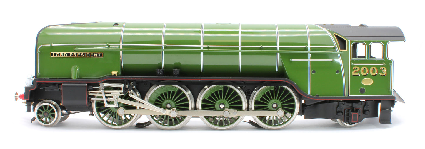 E/36-A1-LP P2 Class Non-Streamlined "Lord President" 2-8-2 LNER Lined Apple Green No. 2003 Steam Locomotive