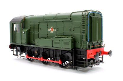 Class 08 BR Green Late Crest No Warning Panels Unnumbered Diesel Shunter Locomotive