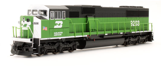 Pre-Owned EMD SD60M 3 Window Cab Diesel Locomotive Birlington Northern - Road #9203 - DCC Sound