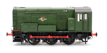 Class 08 BR Green Late Crest No Warning Panels Unnumbered Diesel Shunter Locomotive