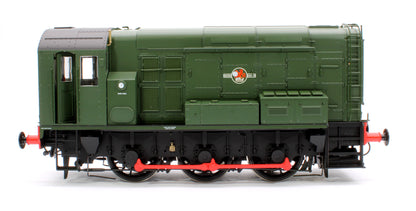 Class 08 BR Green Late Crest No Warning Panels Unnumbered Diesel Shunter Locomotive