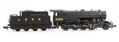 Pre-Owned 372-428 WD Austerity Class 2-8-0 3085 LNER Black Steam Locomotive