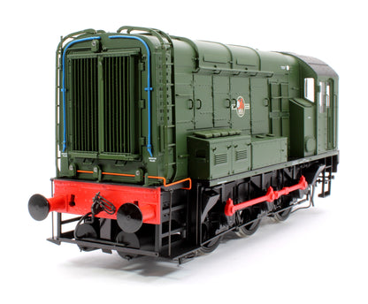 Class 08 BR Green Late Crest No Warning Panels Unnumbered Diesel Shunter Locomotive