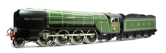 E/36-A1-EM P2 Class Non-Streamlined "Earl Marischal" 2-8-2 LNER Lined Apple Green No. 2002 Steam Locomotive