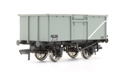 Pre-Owned 37-225 16 Ton Steel Mineral Wagon BR Grey With Top Flap Doors 'B100071'