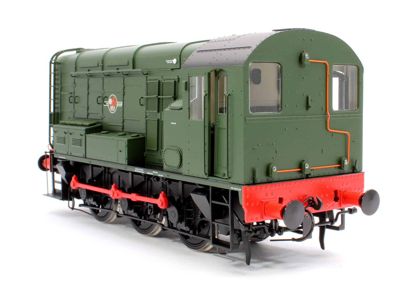 Class 08 BR Green Late Crest No Warning Panels Unnumbered Diesel Shunter Locomotive