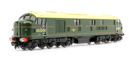 Pre-Owned LMS Diesel Pioneer BR Green 10001 Diesel Locomotive - Brass Construction - Limited Edition