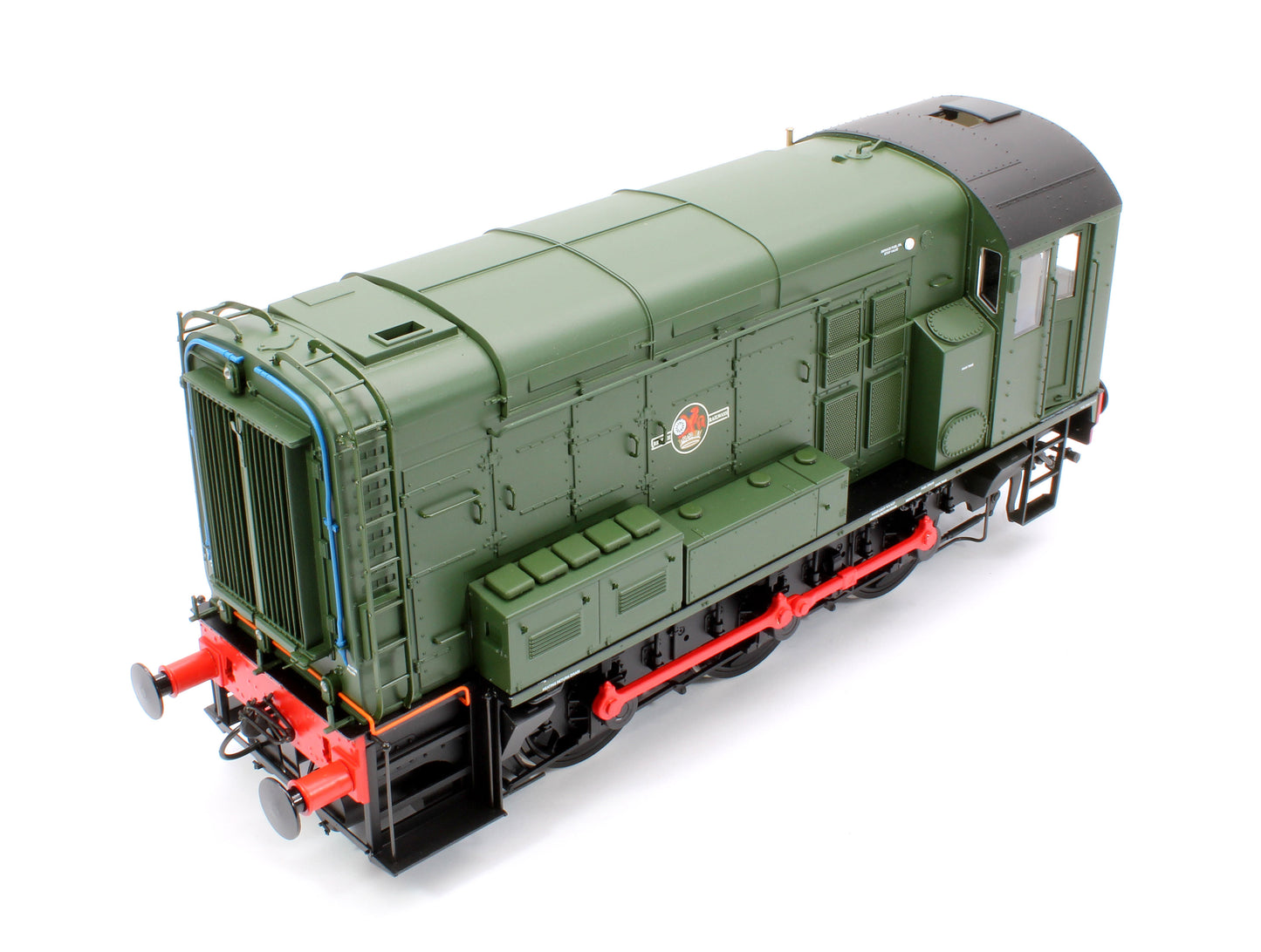 Class 08 BR Green Late Crest No Warning Panels Unnumbered Diesel Shunter Locomotive