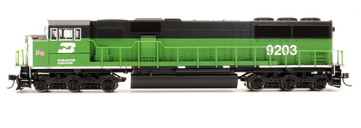Pre-Owned EMD SD60M 3 Window Cab Diesel Locomotive Birlington Northern - Road #9203 - DCC Sound