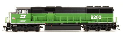 Pre-Owned EMD SD60M 3 Window Cab Diesel Locomotive Birlington Northern - Road #9203 - DCC Sound
