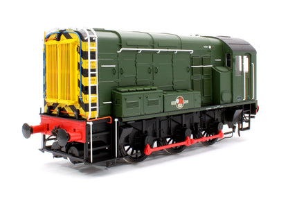 Class 08 BR Green Late Crest With Wasp Stripes Diesel Shunter Locomotive - Unnumbered