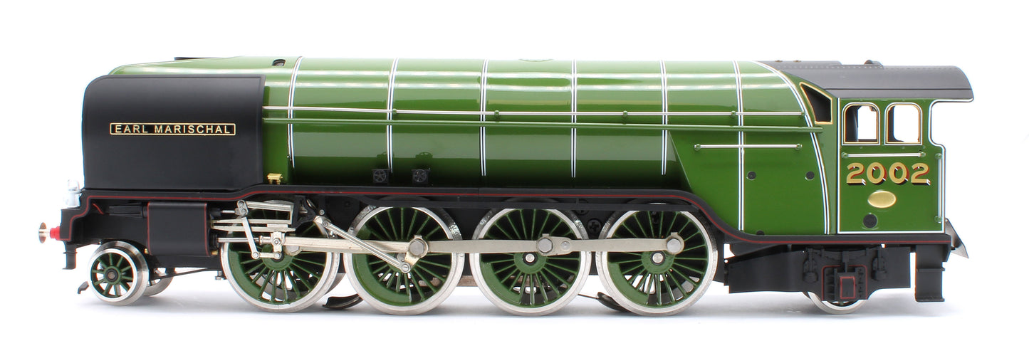 E/36-A1-EM P2 Class Non-Streamlined "Earl Marischal" 2-8-2 LNER Lined Apple Green No. 2002 Steam Locomotive