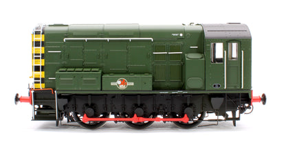 Class 08 BR Green Late Crest With Wasp Stripes Diesel Shunter Locomotive - Unnumbered