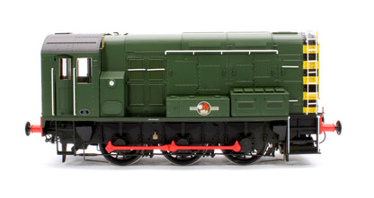 Class 08 BR Green Late Crest With Wasp Stripes Diesel Shunter Locomotive - Unnumbered