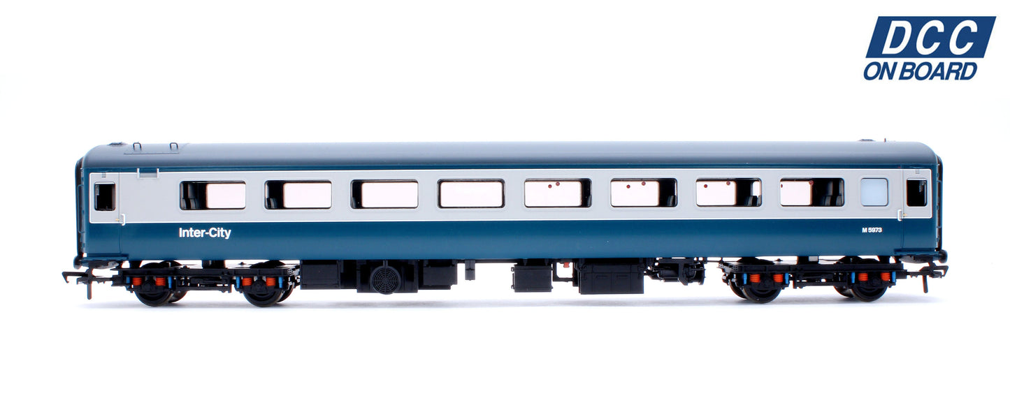 Pre-Owned 39-675ADC BR Mk2F TSO Tourist Second Open BR Blue & Grey (Inter-City) No.M5973 - DCC Fitted