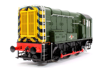 Class 08 BR Green Late Crest With Wasp Stripes Diesel Shunter Locomotive - Unnumbered