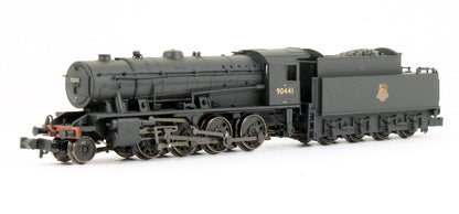 Pre-Owned 372-425A WD Austerity Class 90441 BR Black Early Emblem Steam Locomotive - Weathered