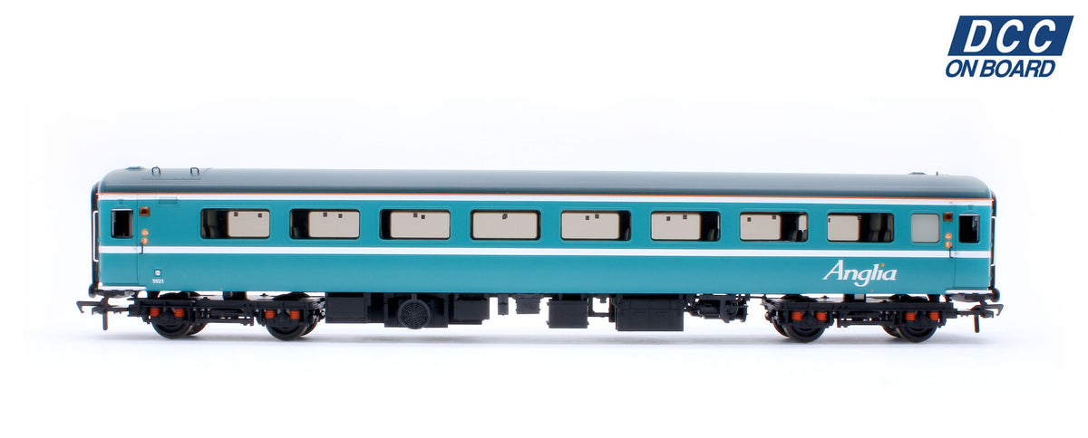 BR Mk2F TSO Tourist Second Open Anglia No.5921 - DCC Fitted