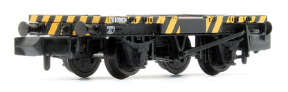 Pre-Owned BR Ex-Conflat Runner Wagon BR Yellow & Black Wasp Stripes B709234