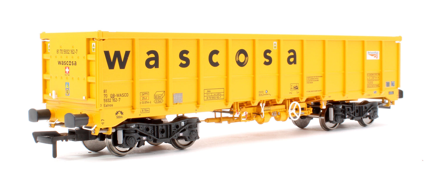 Pre-Owned JNA Box Wagon Wascosa/Network Rail Yellow No. 8170 5932 162-7