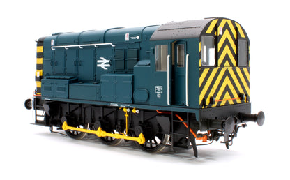 Class 08 BR Blue Wasp Stripes Unnumbered Diesel Shunter Locomotive - DCC Fitted