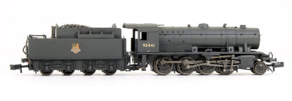 Pre-Owned 372-425A WD Austerity Class 90441 BR Black Early Emblem Steam Locomotive - Weathered
