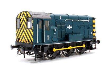 Class 08 BR Blue Wasp Stripes Unnumbered Diesel Shunter Locomotive - DCC Fitted