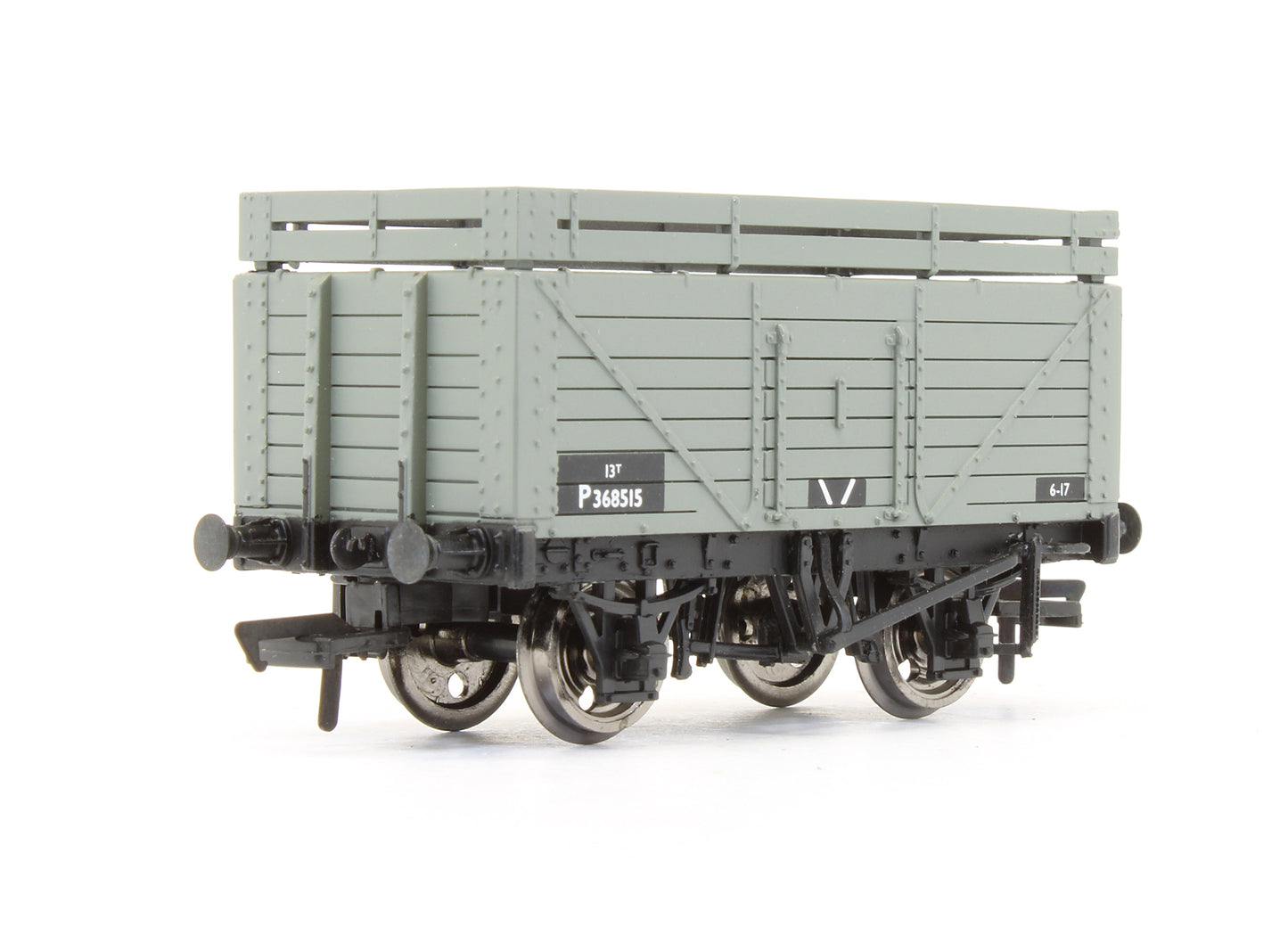 Pre-Owned 37-175 7 Plank Wagon With Coke Rail BR (PO) 'P368515'