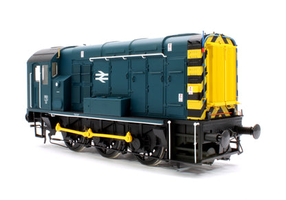 Class 08 BR Blue Wasp Stripes Unnumbered Diesel Shunter Locomotive - DCC Fitted