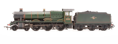31-780 Pre-Owned Modified Hall Class 6988 BR Green Late Crest 'Swithland Hall' Steam Locomotive - Custom Weathered