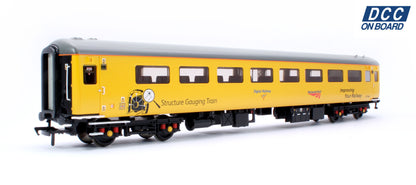BR Mk2F ex-TSO Structure Gauging Train Coach Network Rail Yellow No.977985 - DCC Fitted