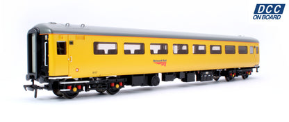 BR Mk2F ex-TSO Staff Coach Network Rail Yellow No.6117 - DCC Fitted
