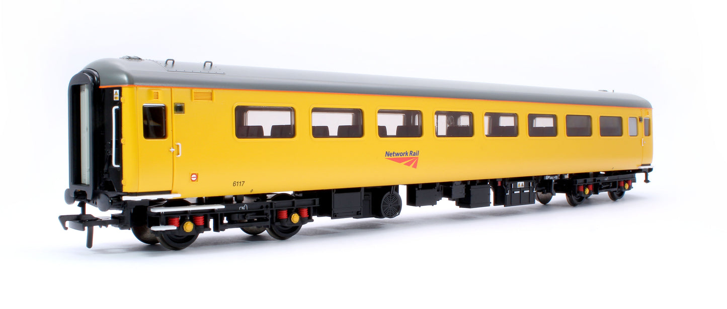 BR Mk2F ex-TSO Staff Coach Network Rail Yellow No.6117