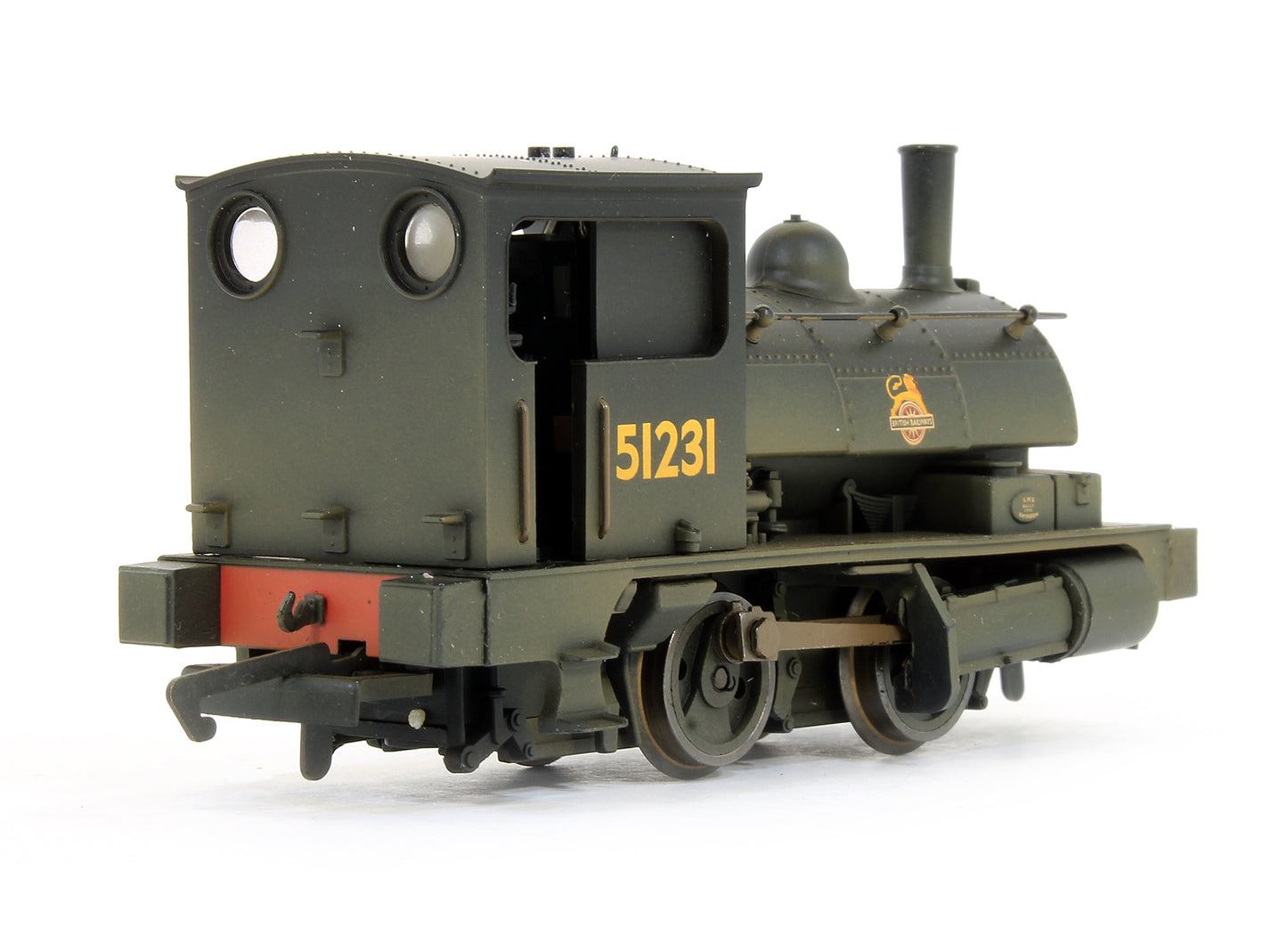 Pre-Owned BR Black 0-4-0 Pug '51231' Steam Locomotive (Weathered Edition)