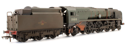 Pre-Owned BR 4-6-2 Merchant Navy Class 'Blue Star' 35010 Steam Locomotive - Custom Weathered