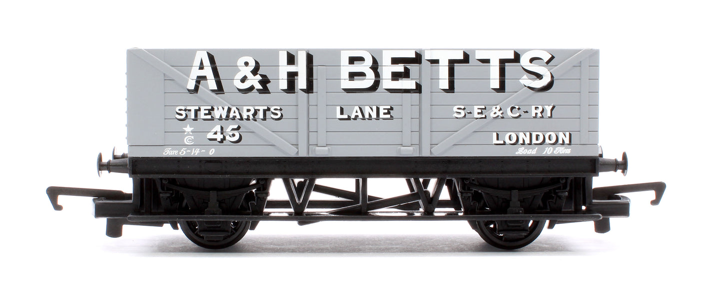 RailRoad A & H Betts Plank Open (PO) No. 45 Wagon