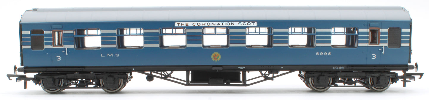 LMS Stanier Coronation Scot No.8996 RTO Coach