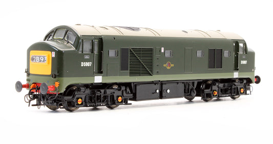Pre-Owned Class 23 Baby Deltic D5907 Green Small Yellow - Gloss Diesel Locomotive