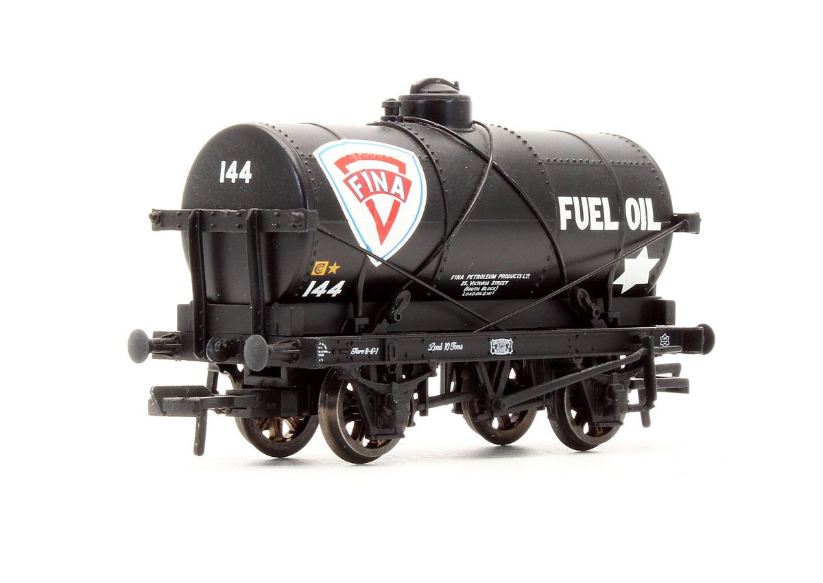 Pre-Owned 14 Ton Tank Wagon 'Fina' Black No.144