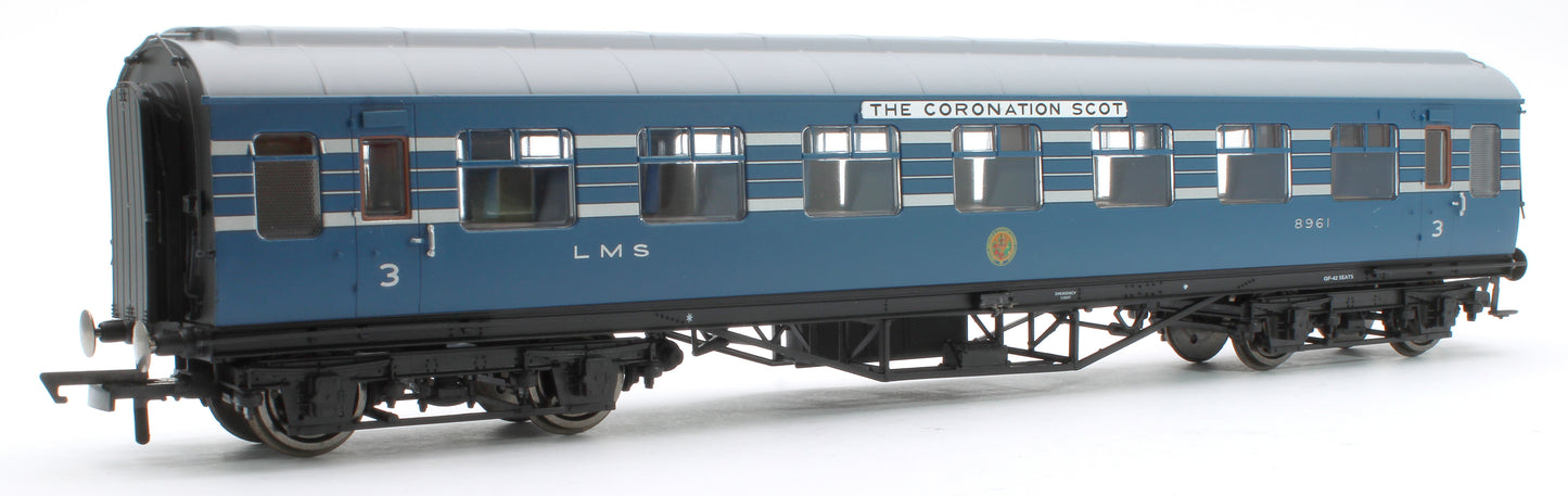 LMS Stanier Coronation Scot No.8961 RTO Coach