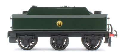 E/30-C2 "Duke" GWR Class 4-4-0 GW Unlined Green w/ Black Curved Frame & Churchward Tender Steam Locomotive