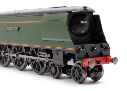 West Country Class 4-6-2 R30114 'Braunton' BR Green Early Emblem Steam Locomotive