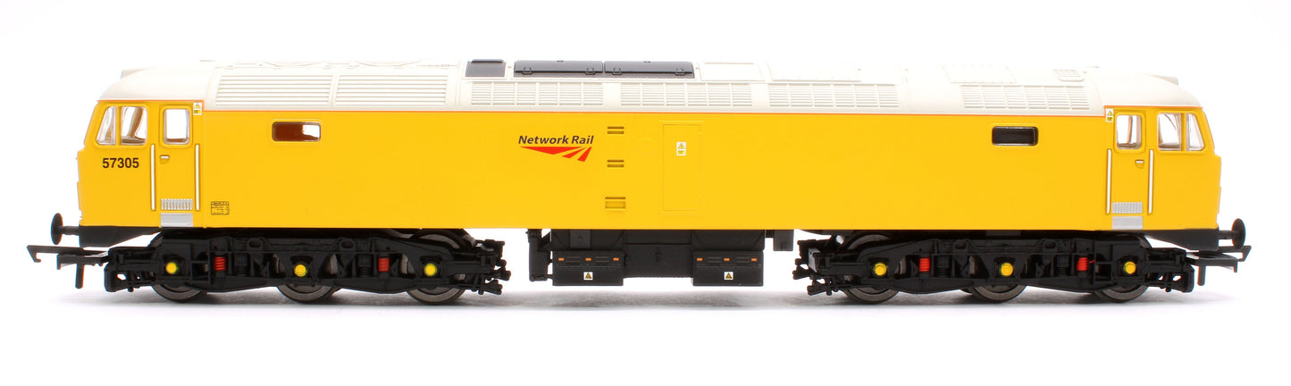 Pre-Owned R30043 RailRoad Class 57 Co-Co 57305 Network Rail Diesel Locomotive - DCC Sound