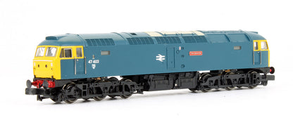 Pre-Owned Class 47 403 'The Geordie' BR Blue Diesel Locomotive