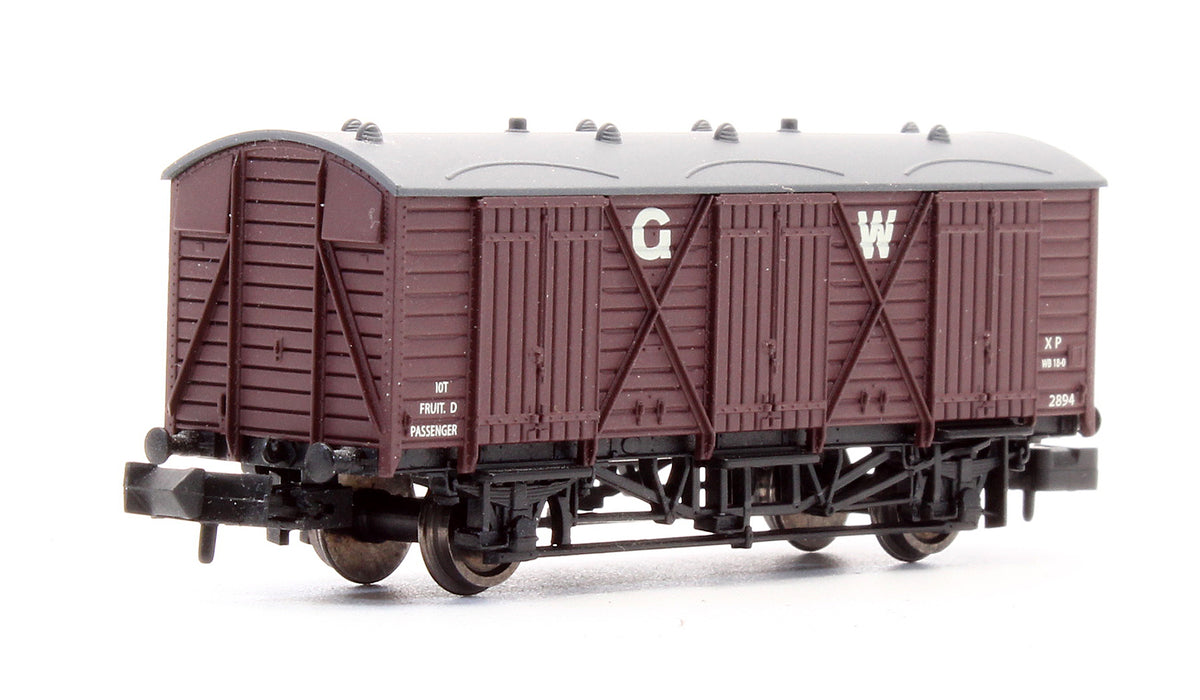 Pre-Owned GWR Brown Fruit D Wagon No.2894