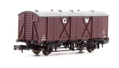 Pre-Owned GWR Brown Fruit D Wagon No.2894